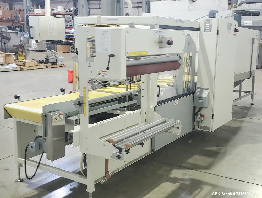 Used Texwrap Model ST-2011SSR Horizontal Side Seal Shrink Wrapper.